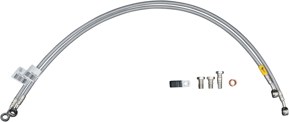 Gbrakes Brake Lines Ss Front/Rear 5 Line Sil Suzuki
