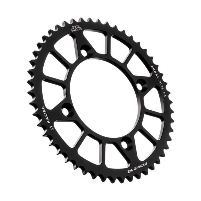 REAR ALLOY SPROCKET BLACK 50-TOOTH