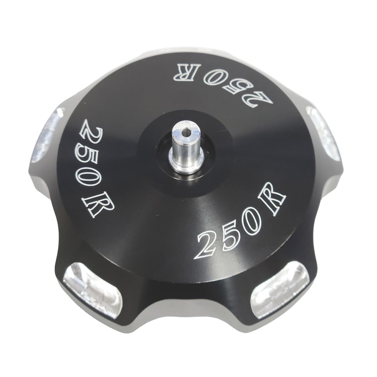 Modquad Gas Cap 250R Logo Black 86-87