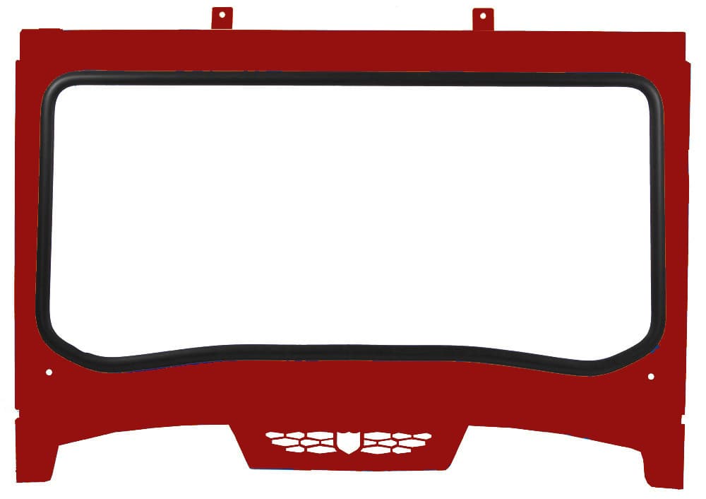 Pro Armor Asylum Front Windshield Performance Red