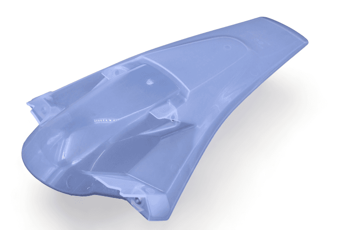 POLISPORT REAR FENDER HUSQVARNA, CLEAR 99