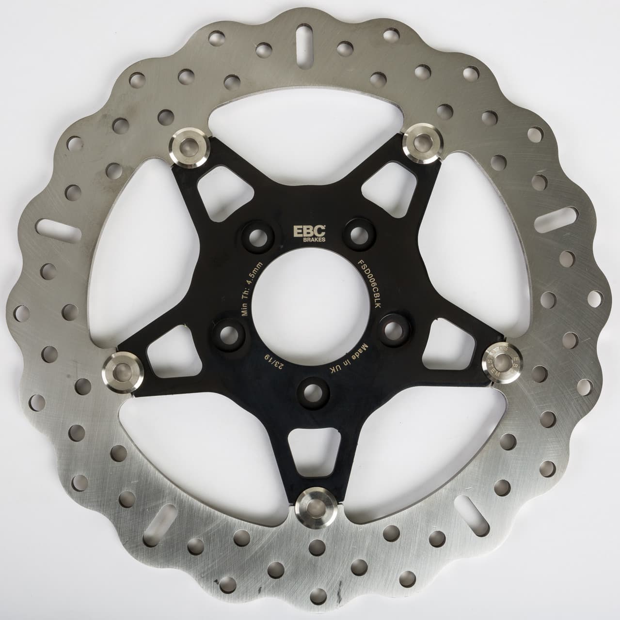 EBC V-Twin Brake Rotor 11.5" Floating 5 Spoke Front