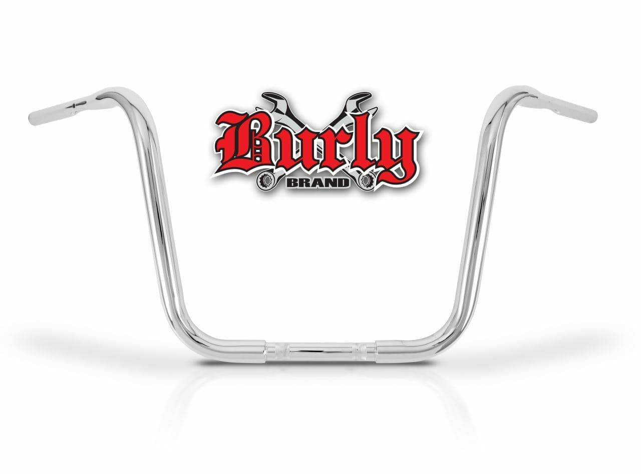 Burly Brand Gorilla 14" Apehangers 1.25" Tbw Chrome