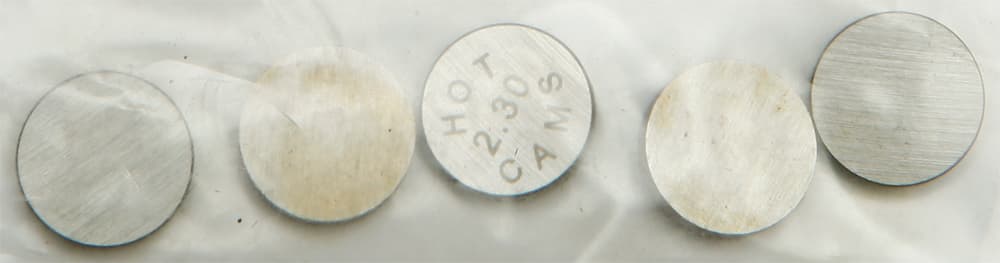 Hot Cams Valve Shims 10.00X2.30MM 5/Pack
