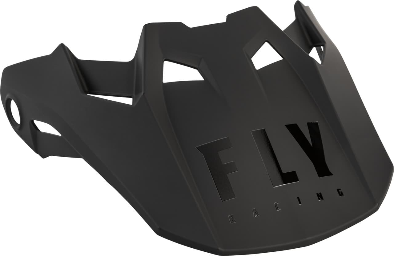 Fly Racing Formula Carbon Solid Helmet Visor Matte Black Carbon XL-2X