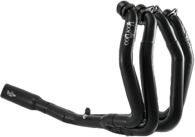 Voodoo Shorty Full Exhaust System 4 Into 1 Black Busa
