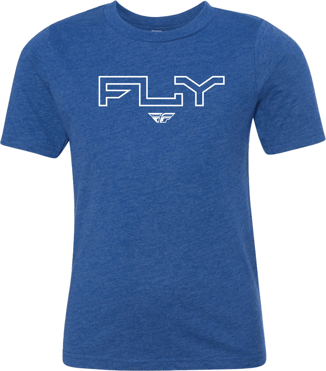 Fly Racing Youth Fly Edge Tee Royal Blue YM