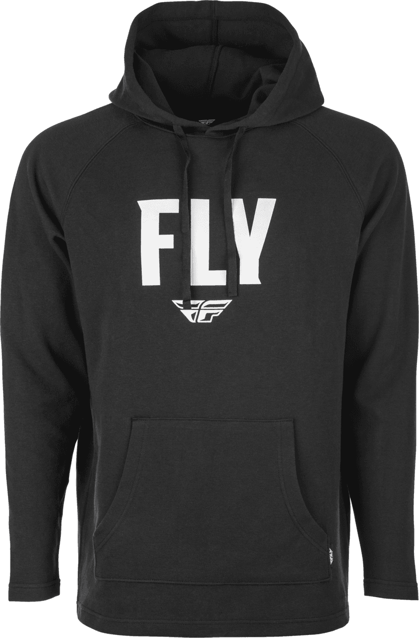 Fly Racing Fly Weekender Pullover Hoodie Black/White MD