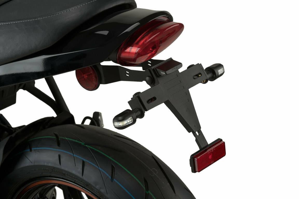 Puig Fender Eliminator Kit Black Kawasaki
