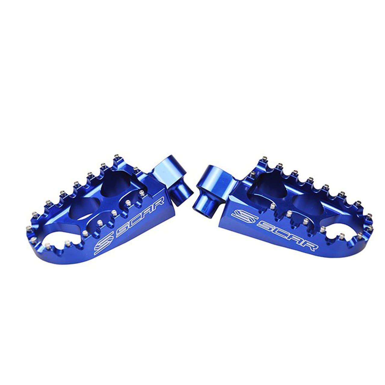 STANDARD FOOTPEGS KX125 03-08 KX250 04 KXF250 04 RMZ250 SILVER
