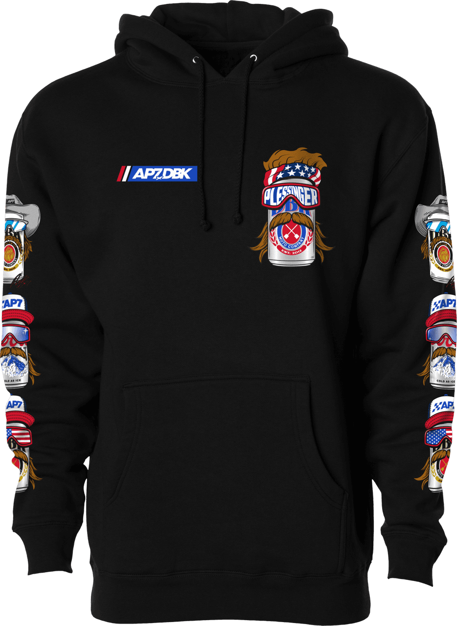 Dbk Mullet Madness Hoodie Black LG