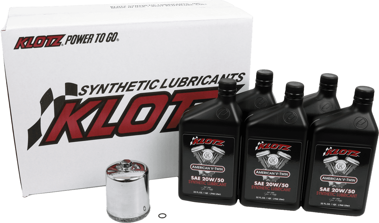BASIC HARLEY DAVIDSON 5QT SYNTHETIC OIL CHANGE KIT