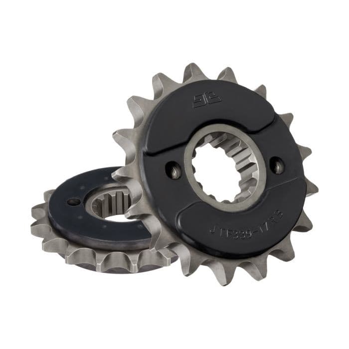 FRONT CS SPROCKET W/RUBBER 17T-530 HON