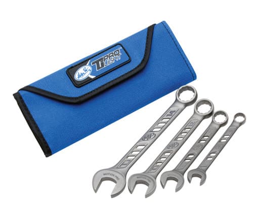 TIPROLIGHT TITANIUM COMBINATION 4 PIECE WRENCH SET, 8, 10,12,