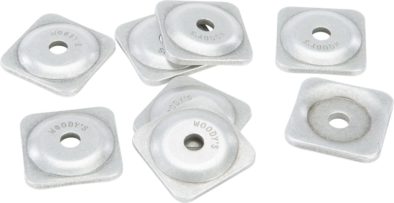 Woodys Grand Digger Support Plates Square 5/16" 500/Pack