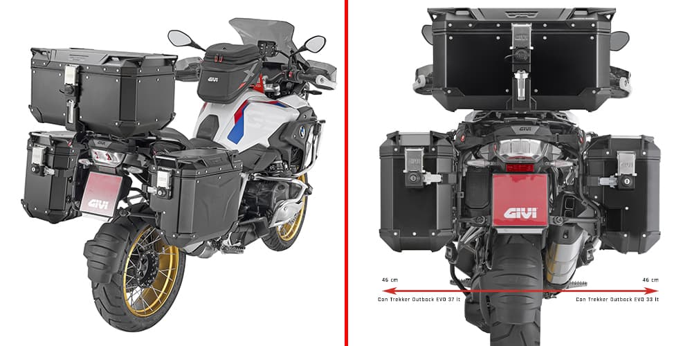 SIDE CASE HARDWARE PL ONE-FIT CAM BMW