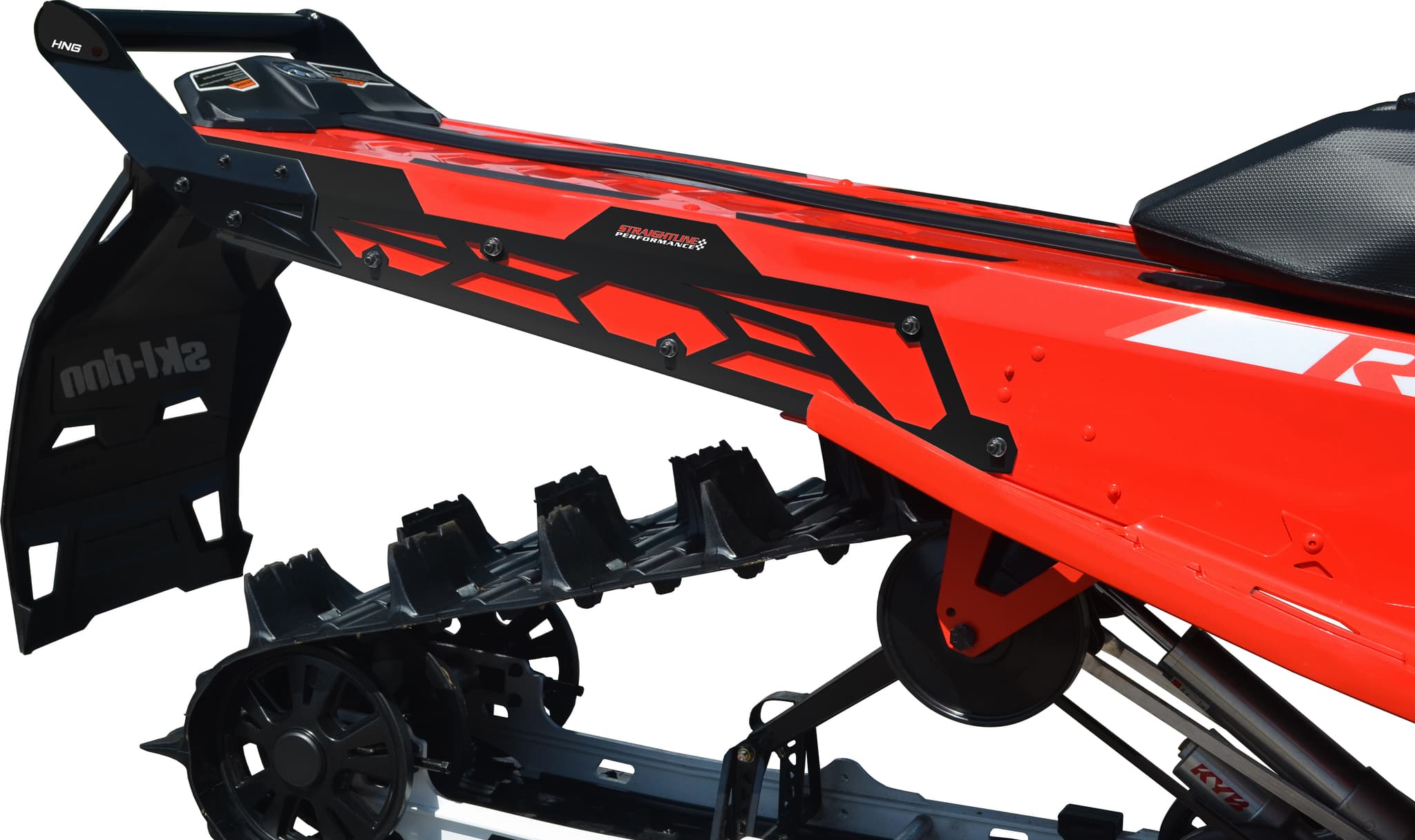 Straightline Hide 'N' Go Rear Bumper Ski-Doo 154" Black
