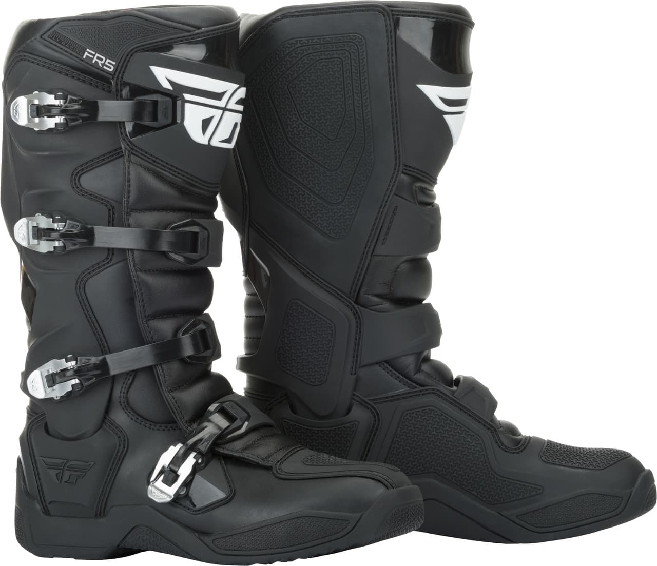 Fly Racing FR5 Boots Black Size 10