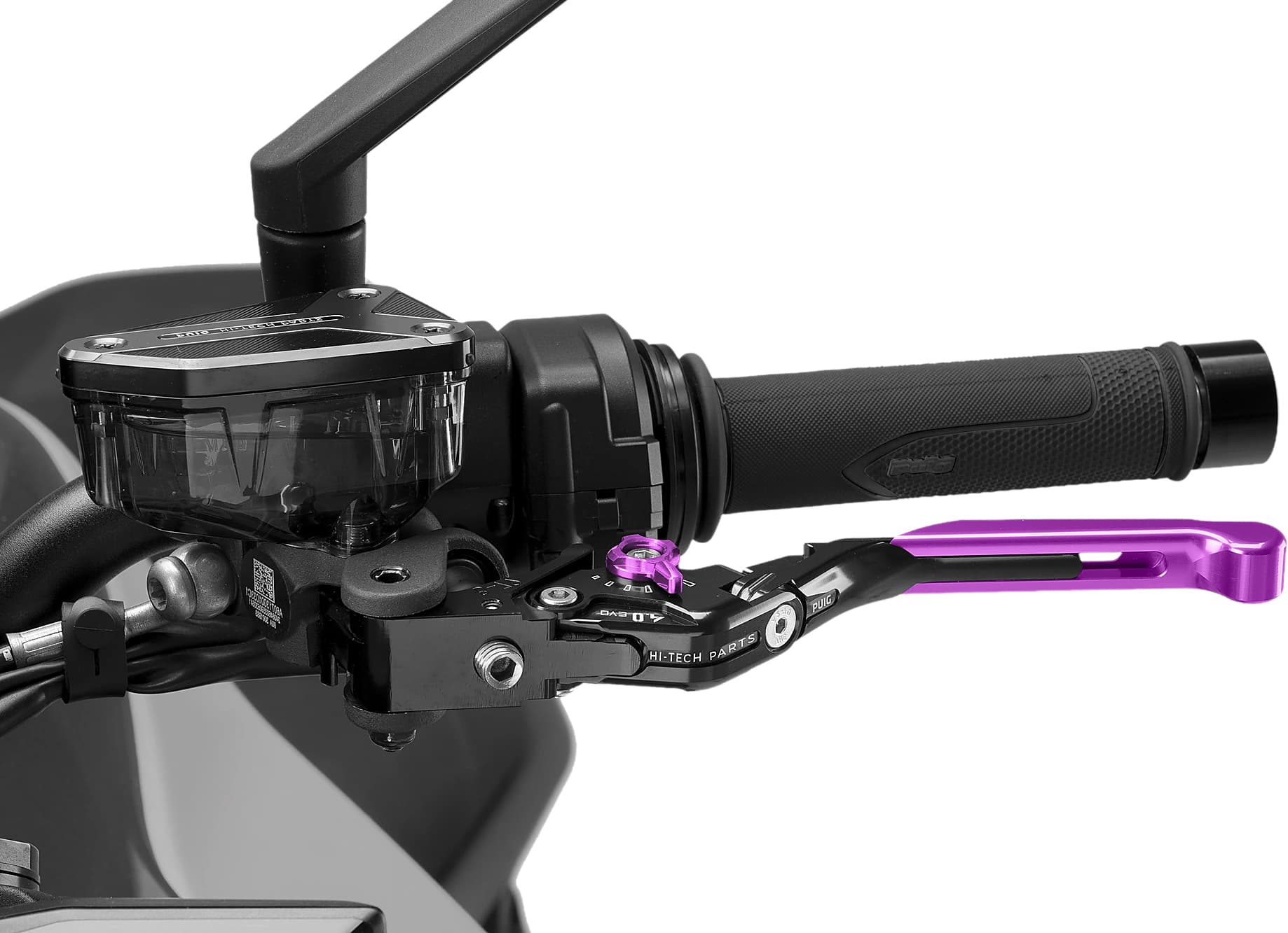 Puig Clutch Lever 4.0 Fold/Extend Purple