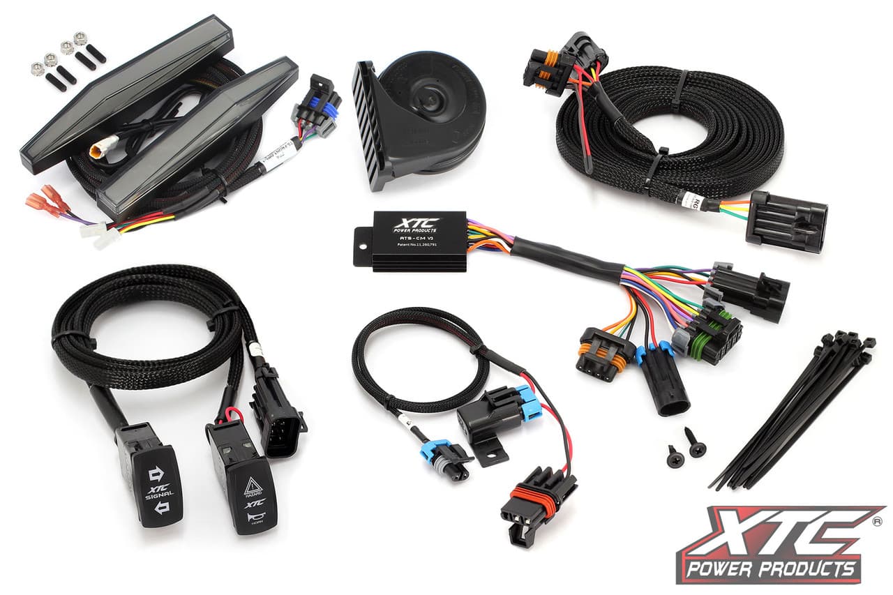 XTC Power Products Auto Turn Signal Kit W/ Horn And Front Drl Lights Can