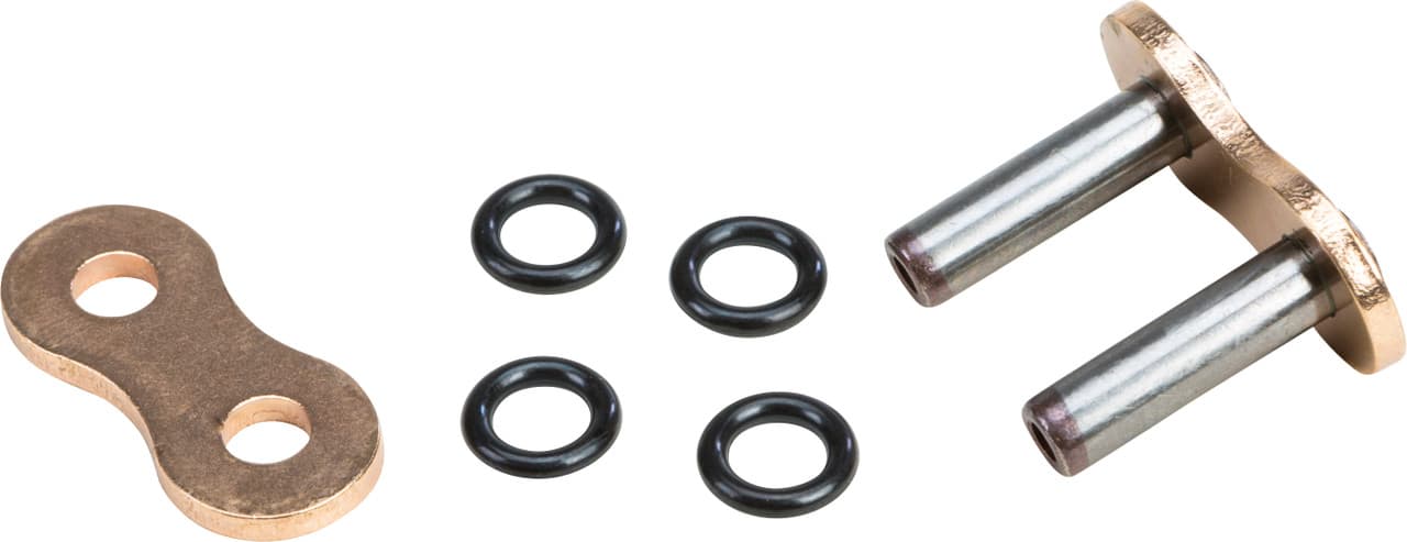 Fire Power O-Ring Rivet Master Link 525 Gold