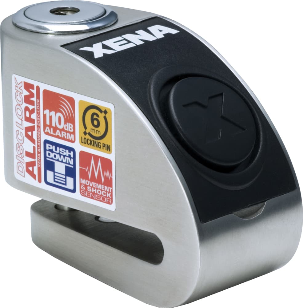 Xena XZZ6L-SS Alarm Disc Lock Stainless Steel
