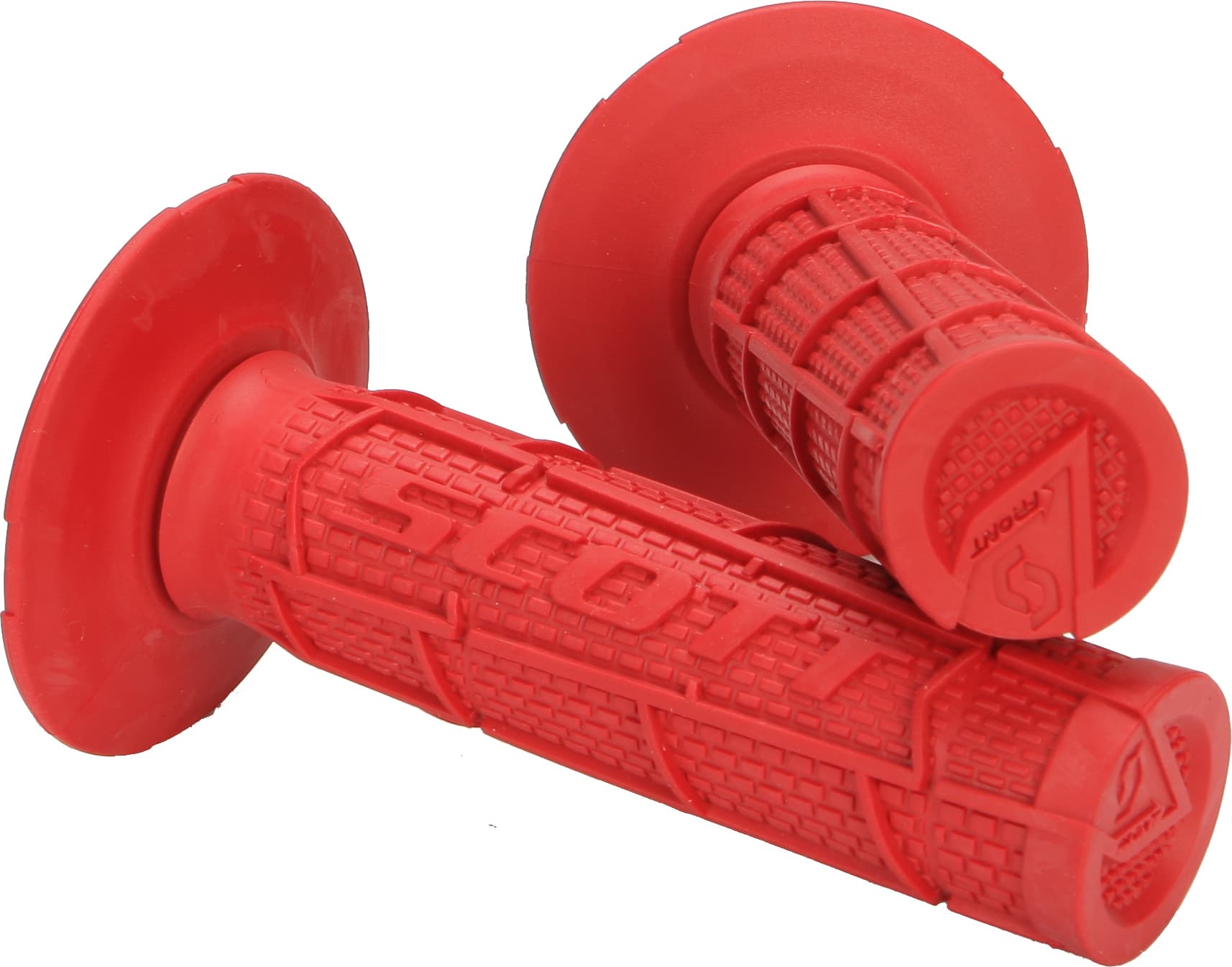 Scott Radial Full Waffle Grips Red 7/8"