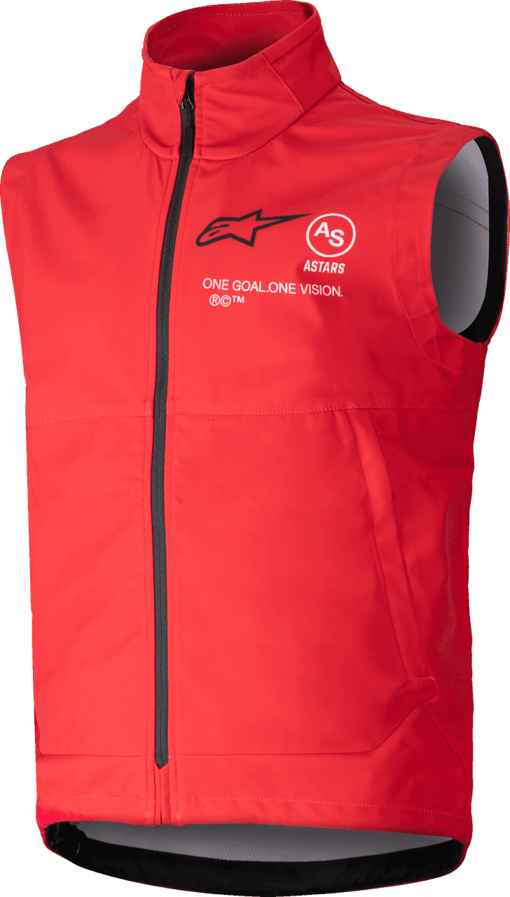 Alpinestars Youth Techstar Softshell Vest Bright Red MD