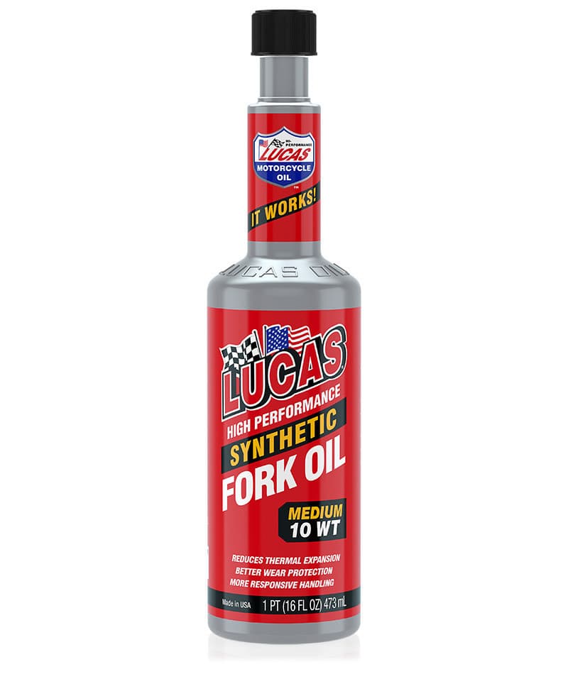 Lucas Synthetic Fork Oil 10W 16 Oz (12/CASE Sold Each)