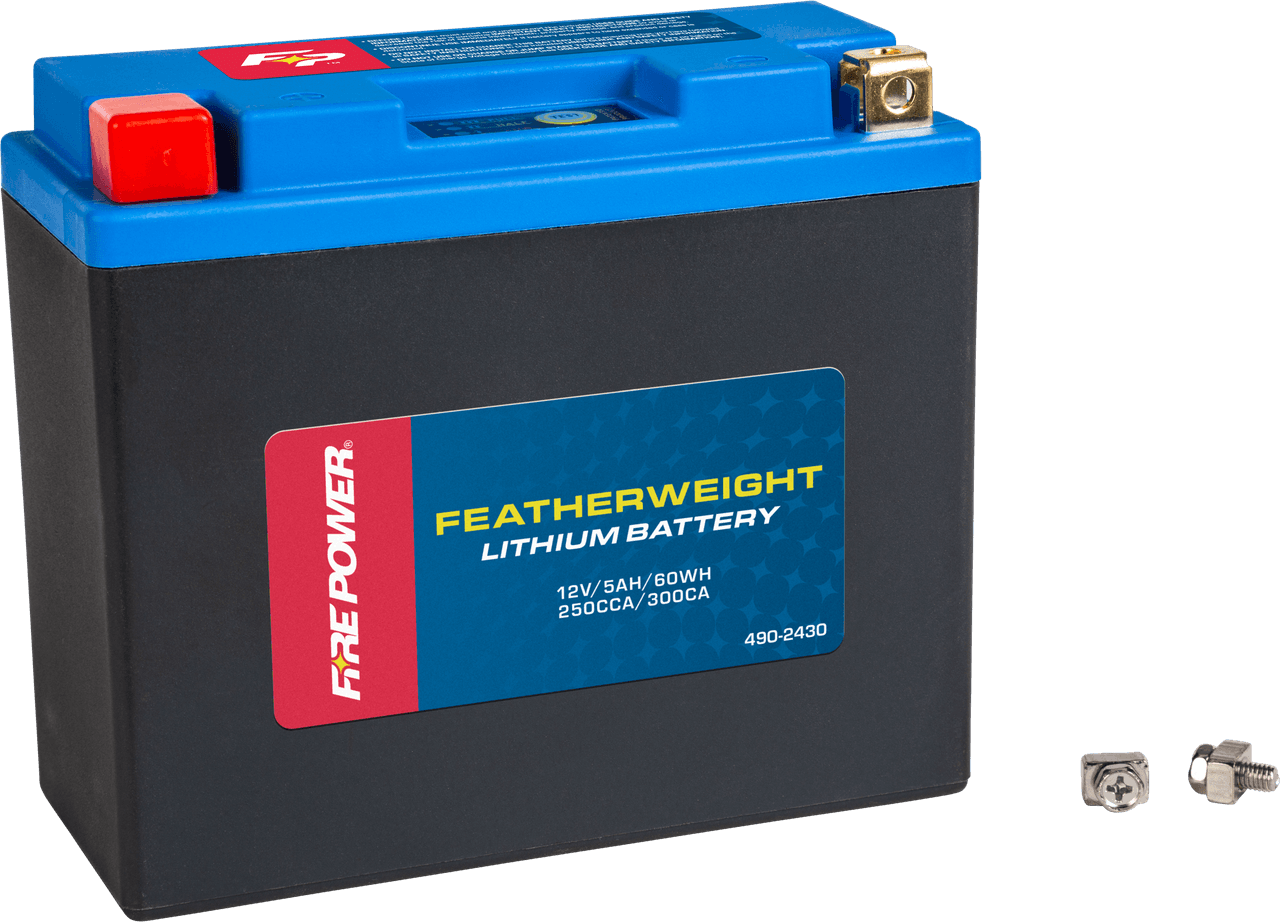 FEATHERWEIGHT LITHIUM BATTERY 300 CCA 12V/60WH