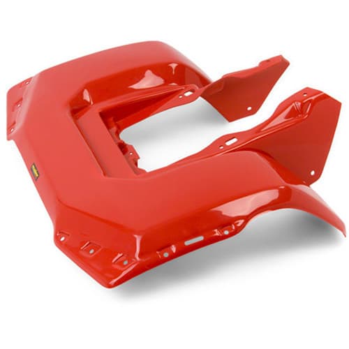 REAR FENDER HONDA NO TOOLBOX RED