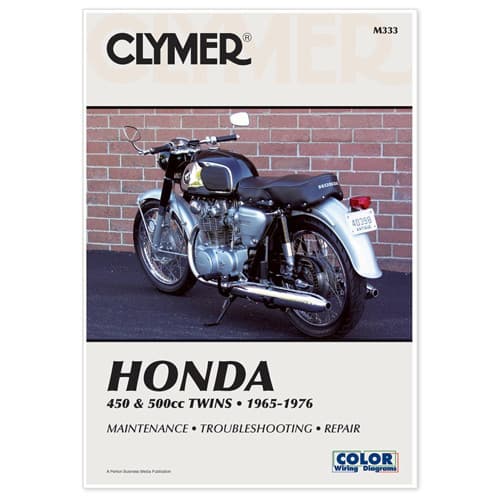 CLYMER MANUAL HON 450 & 500CC TWINS 65-76