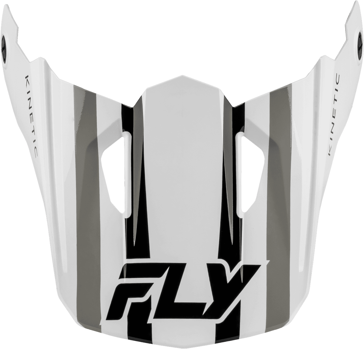 Fly Racing Kinetic Sync Helmet Visor White/Black/Grey XS/SM