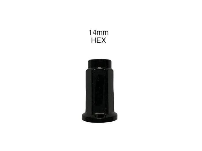 LUG NUT 10MM X 1.25 BLACK