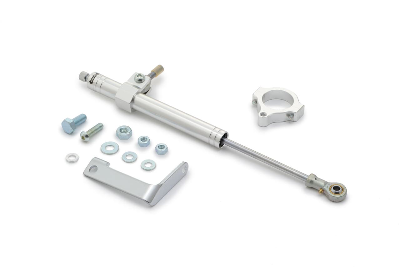 HardDrive Steering Damper 91-05 Fxd Silver