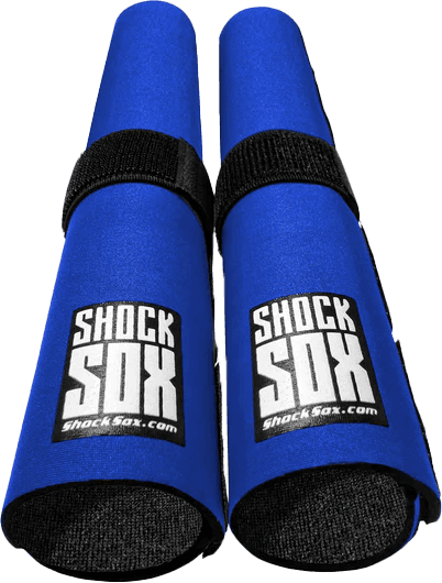 Shock Sox 13" Blue Upside Down Or Conv. Forks
