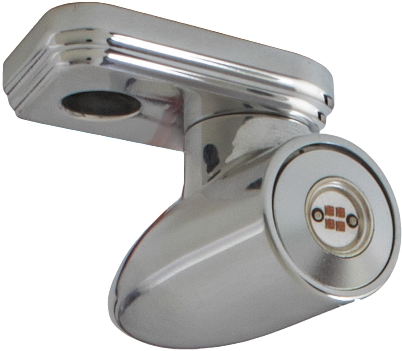 Baggernation Lightning Bullet Pro Mount Kit Front Amber Chrome