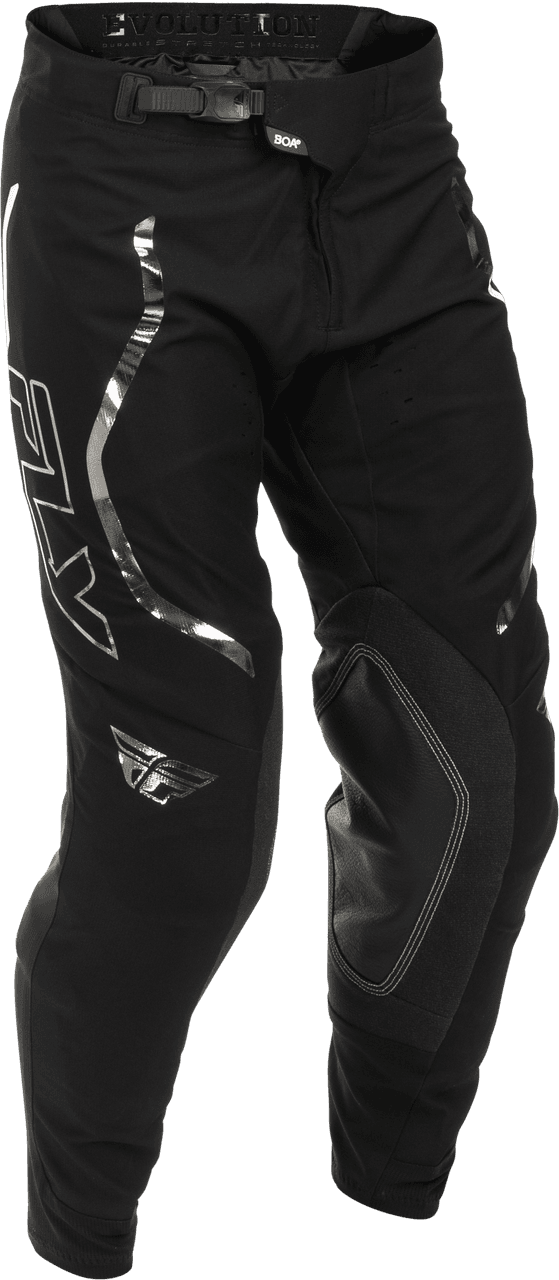 Fly Racing Evolution DST Se Spark Pants Black/Silver Size 28