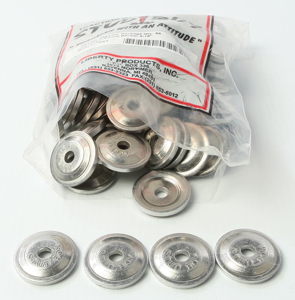 Stud Boy Power Plate Round Backers 96/Pack