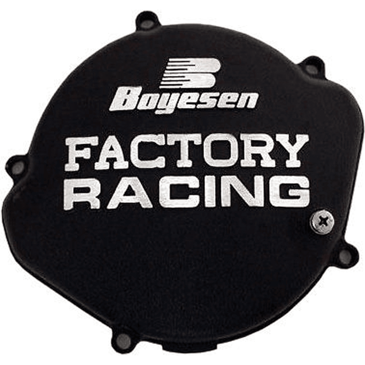 Boyesen Factory Racing Clutch Cover Black