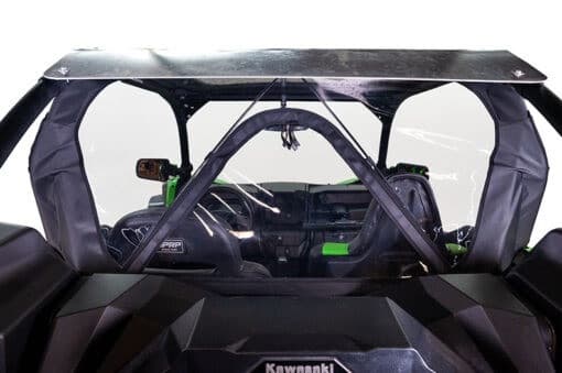 Seizmik Rear Dust Panel W/ Window Kawasaki KRX