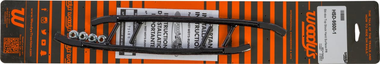 Woodys Hard Weld Runners Ski-Doo 9600