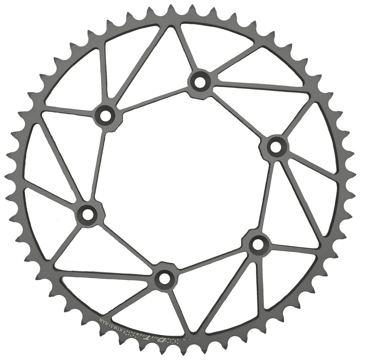 REAR SPROCKET CHROMOLY 48T-520 RAW HON