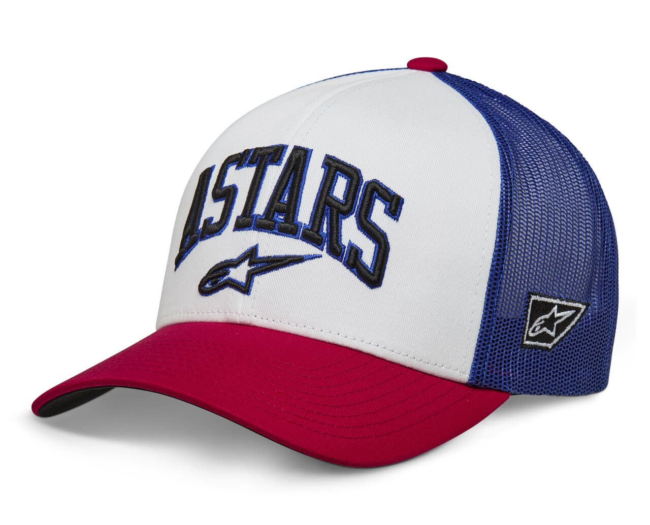 Alpinestars Dunker Trucker Hat White/Red/Blue