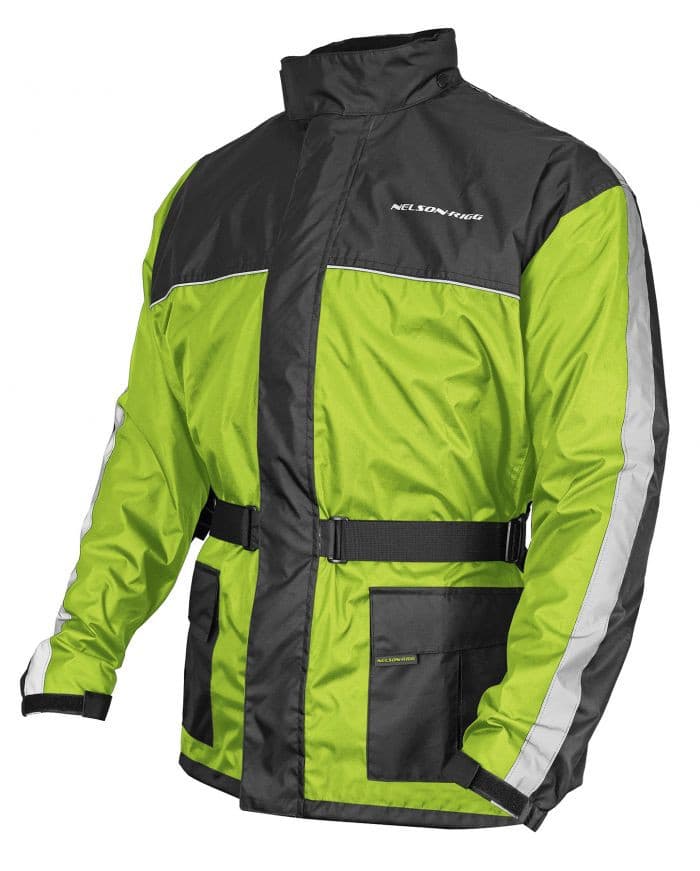 SOLO STORM JACKET HI-VIS YELLOW/BLACK 4XL