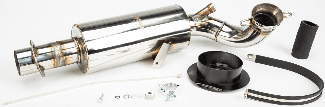 Straightline Lightweight Muffler Carbon Polaris