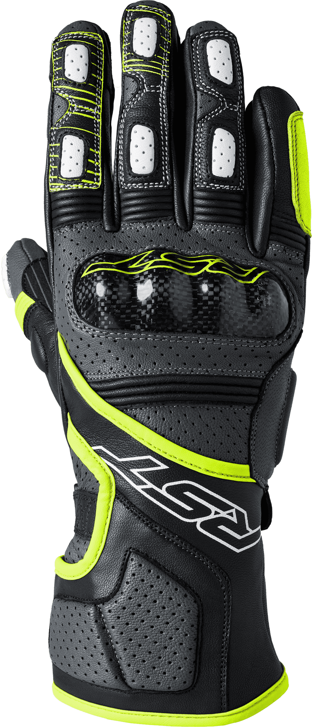 RST Fulcrum CE Glove Grey/Fluo Yellow/Black 2XL