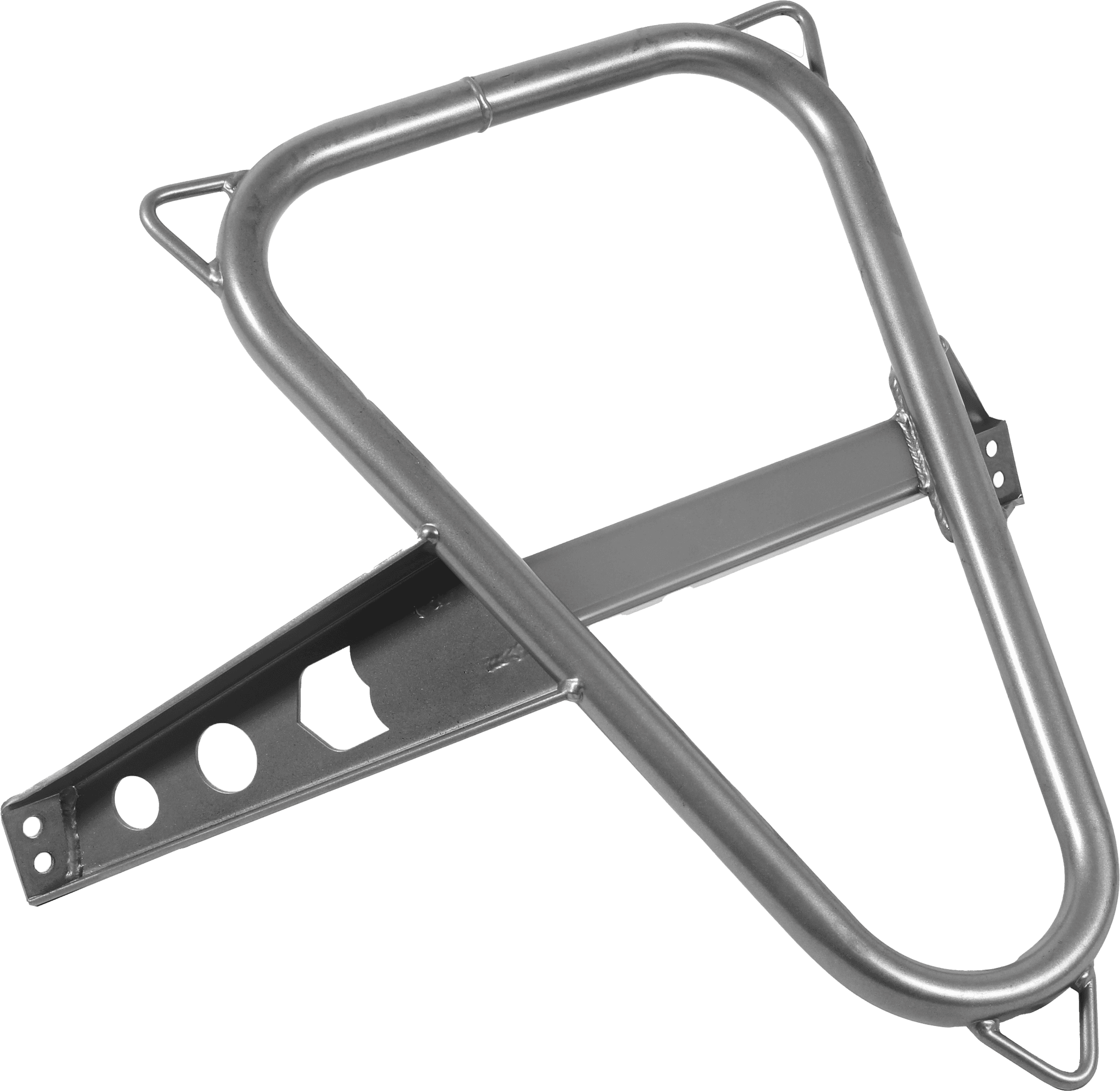 Pro Armor Spare Tire Mount Titanium Matte Metallic Polaris