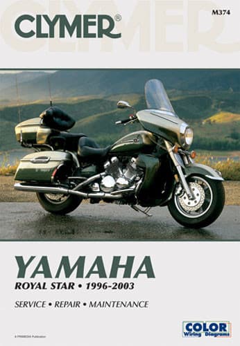 CLYMER MANUAL YAMAHA ROYAL STAR 1996-2010