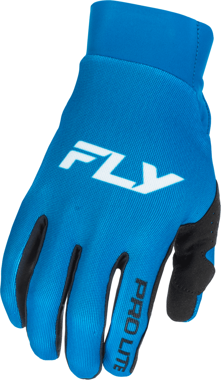 Fly Racing Pro Lite Gloves Blue/White SM